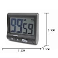 Miniatyrbillede 2 af 5: 3\" Stort Display Køkken Timer - Digital Timer Magnetisk Bagside