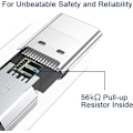 Miniatyrbillede 3 af 5: 4 stk. USB C-adapter, USB C til Micro USB-adapter Type C han til
