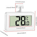Miniatyrbillede 2 af 5: 3X køleskabs termometer digitalt termometer fryser termometer