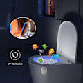 Miniatyrbilde 4 av 4: Toalettlampe Nattlys LED Bevegelsessensor Belysning WC / Ba