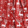 Miniatyrbillede 4 af 4: Velvet Touch Ultra Blød Juleprint Fleece Tæppe/Plaid