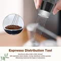 Miniatyrbilde 4 av 5: Aluminiumlegering hus, avtagbar kaffedispenser, espressosti