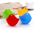 Miniatyrbilde 3 av 5: 4-delt silikon eggkoker, eggdamper, eggbeholder, kitc