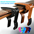 Miniatyrbild 2 av 6: 2 set folk / elektrisk gitarr stämningsklämmor aluminiumlegering woo