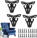 4 stk. møbelsofaben, sofaben, moderne sofaben, TV-ben