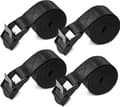 4-pack spännband, 2,5 cm * 4 m, kraftiga spännband med