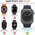 Miniatyrbild 2 av 5: 2-pack fodral till Apple Watch Series 8/7/6/5/4/SE 2/SE skärmskydd
