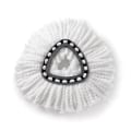 Miniatyrbilde 2 av 5: 4 stk. passer til O-Cedar/Vileda Swivel Mop Heads Triangular Cotton Th