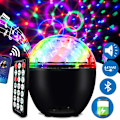 Miniatyrbilde 1 av 5: Discokule LED 16 farger Discolys Nattklubbbelysning Scenelys