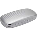 Miniatyrbillede 1 af 5: Briller Etui Aluminium Stribet Hard Shell Aluminium Briller Etui S