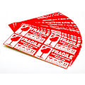 Miniatyrbillede 4 af 4: Fragile håndteringsetiketter, 300 stk., (6\" X 3½\")