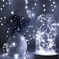 Miniatyrbild 4 av 5: LED-ljusslinga 2M/20 LED-lampor batteridriven ljusslinga