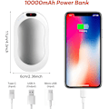 Miniatyrbillede 3 af 6: Håndvarmer, Genopladelig 8000mAh Håndvarmer, 3-trins Varme E