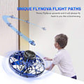 Miniatyrbild 3 av 7: Fidget Flygande Spinner med Ljus, Handdrivna Minidroner för