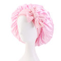 Miniatyrbilde 1 av 5: Rosa dusjhette for kvinner og jenter, gjenbrukbar, oversized,