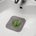 Miniatyrbilde 5 av 5: 2 stk grå silikon hårsil, avløpsbeskytterfilter, dusj