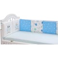 Miniatyrbilde 2 av 5: 6 stk Sengkant Nest Hodebeskyttelse Baby Seng Bumper 30x30cm Baby