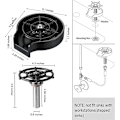 Miniatyrbillede 2 af 5: (A)Automatisk vaskeglas til køkkenvask, køkkenvask glasvasker, køkkenvask tilbehør til hjemmet