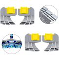 Miniatyrbillede 4 af 5: Pakke med 4 centrifugale cyklon-skrubbebørster r0714400 til Zodiac m