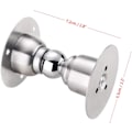 Miniatyrbilde 2 av 5: 2 stk magnetisk dørstopper, dørstopper i rustfritt stål med 3