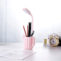 Miniatyrbilde 2 av 5: Rosa skrivebordslampe for barn, LED, USB-oppladbar, 3-nivå dimming B