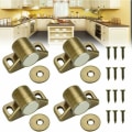Miniatyrbild 5 av 5: 4 st magnet för skåpsdörr magnetisk dörrlås magnetisk dörrstängare med 4 brickor och 12 skruvar magnetisk skåpstängning för möbler, garderob, skåp