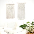 Miniatyrbillede 5 af 5: Macrame vægophæng, drømmefanger håndlavet bomuldsdrømmefanger