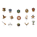 Miniatyrbild 3 av 3: 32 st Wizarding Cake Toppers, Födelsedagstårta Toppers, Cupcake A