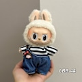 Miniatyrbild 4 av 5: 17 cm Dockkläder Outfit Docktillbehör För 15/17 cm 17 cm Docka V2 V1 (6 st)