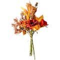 Miniatyrbild 1 av 5: Konstgjord blomma falsk blombukett falska höst apelsinblommor