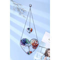 Miniatyrbillede 3 af 5: Chakra Hjerte Livets Træ Drømmefanger Hængende Ornament Boheme