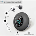 Miniatyrbillede 5 af 5: Bruse Radio Bluetooth 5.0 Vandtæt Højttaler Trådløs Badeværelse Musik