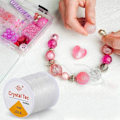 Miniatyrbillede 2 af 5: 0,8 mm krystal elastisk snor - 100 m elastisk snor til perler