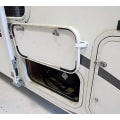 Miniatyrbilde 5 av 5: Bagasjelukehåndtak Klipsfeste Låseholder for RV, Tilhenger, Bobil, Campingvogn Bagasjeluker (hvit) (5stk)