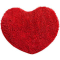 Miniatyrbilde 1 av 5: Badematte, sklisikker, lang lugg, mikrofiber, chenille, badematte, H