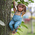 Miniatyrbild 3 av 5: 2 st Resin Monkey Climbing Hanging Resin Monkey Statue Garde