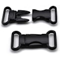 Miniatyrbillede 3 af 4: 4 stk. Metal Side Release Spænder Justerbare Hurtigudløser Clips DI