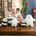 Pikkukuva 2 / 4: 30cm Panda Kawaii Karhut Pehmolelu Cartoon Karhu Täytetty Karhu E