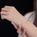 Miniatyrbillede 5 af 6: Shell slange knogle mode armbånd åbningsbart katteøje armbånd til