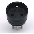 Miniatyrbillede 3 af 5: EU til Schweiz / Liechtenstein 2-polet adapter DE/FR/IT/ES 3 Pi