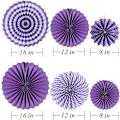 Miniatyrbilde 4 av 5: Mauve 14-pakks stoffhengere for fester, bryllup, bursdager, C