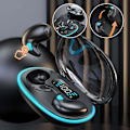 Pikkukuva 4 / 4: Luujohto Bluetooth -unikuulokkeet, 5.3 langattomat melua vaimentavat in-ear urheilukuulokkeet (Beige)