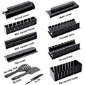 Miniatyrbilde 2 av 3: Sushi Maker Kit 11 deler Plast Sushi Making Tool med 8 former