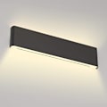 Miniatyrbillede 1 af 7: 24in/44W Mat Sort Moderne Forfængelighedslys Op og Ned LED Forfængelighed