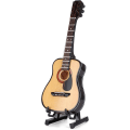 Miniatyrbild 4 av 5: 15cm Trä Miniatyr Gitarr Prydnad Mini Musikinstrument