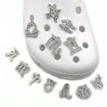 Miniatyrbilde 1 av 5: 12 stk 3D Clog Sandaler Ornamenter (tolv stjernetegn), Sko C