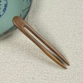 Miniatyrbillede 2 af 5: 3 stk. U-formet hårpind i træ Retro hårnål til kvinder (15 cm)