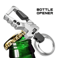 Miniatyrbilde 2 av 5: Men Keychain Car Carabiner Keychain Metal Bottle Opener Keyc