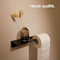 Pikkukuva 5 / 5: Hamburg Design WC-paperiteline ilman porausta I Itsekiinnittyvä seinään asennettava kylpyhuoneen WC-paperiteline I WC-rulla