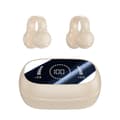 Open-Ear Clip-On Hörlurar, Bluetooth 5.3, 40 timmars batteritid (hudton)